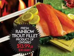 Fiesta Farms FRESH RAINBOW TROUT FILLET offer