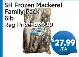 Blue Sky Supermarket SH Frozen Mackerel Family Pack offer