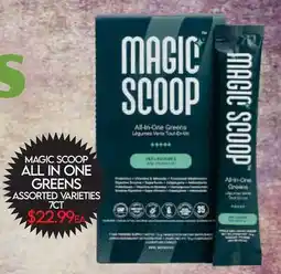 Fiesta Farms MAGIC SCOOP ALL IN ONE GREENS offer