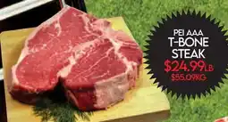 Fiesta Farms PEI AAA T-BONE STEAK offer