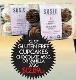 Fiesta Farms SUSIE GLUTEN FREE CUPCAKES offer