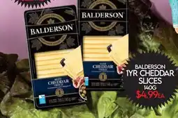 Fiesta Farms BALDERSON TYR CHEDDAR SLICES offer