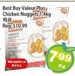 Food Depot Supermarket Best Buy Valeur Plus Chicken Nuggets offer