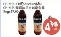 Fresh Palace Supermarket CHIN SU Fish Sauce offer