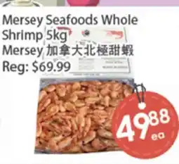 Fresh Palace Supermarket Mersey Seafoods Whole Shrimp offer