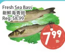 Fresh Palace Supermarket Fresh Sea Bass offer
