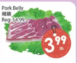 Fresh Palace Supermarket Pork Belly offer
