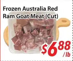 Bestco Food Mart Frozen Australia Red Ram Goat Meat (Cut) offer