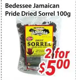 Bestco Food Mart Bedessee Jamaican Pride Dried Sorrel offer