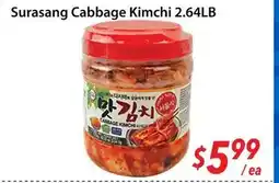 Bestco Food Mart Surasang Cabbage Kimchi 2.64LB offer