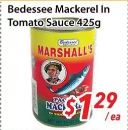Bestco Food Mart Bedessee Mackerel In Tomato Sauce offer