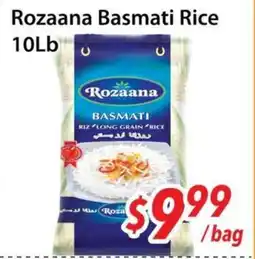 Bestco Food Mart Rozaana Basmati Rice offer