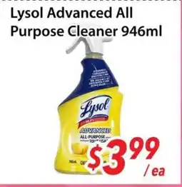 Bestco Food Mart Lysol Advanced All Purpose Cleaner offer