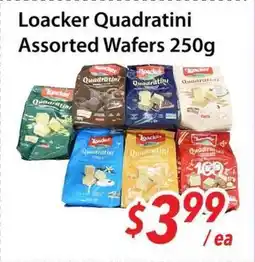 Bestco Food Mart Loacker Quadratini Assorted Wafers offer