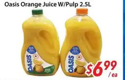 Bestco Food Mart Oasis Orange Juice W/Pulp offer