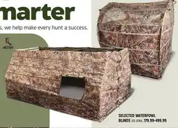 Canadian Tire SELECTED WATERFOWL BLINDS offer