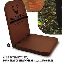 Canadian Tire SELECTED HOT SEAT, FOAM SEAT OR HEAT-A-SEAT offer