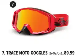 Canadian Tire TRACE MOTO GOGGLES offer