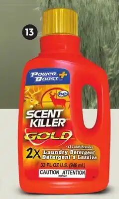 Canadian Tire SCENT KILLER GOLD LAUNDRY DETERGENT offer