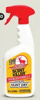 Canadian Tire SCENT KILLER CLOTHING & GEAR SPRAY offer