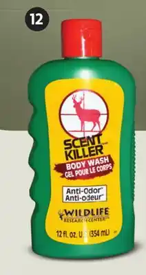 Canadian Tire SCENT KILLER BODY WASH & SHAMPOO offer