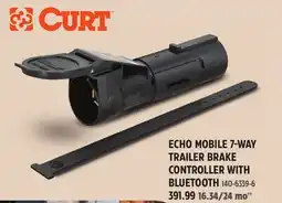 Canadian Tire CURT ECHO MOBILE 7-WAY TRAILER BRAKE CONTROLLER WITH BLUETOOTH offer