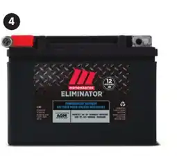 Canadian Tire AGM FACTORY-ACTIVATE POWERSPORT BATTERY offer