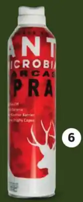 Canadian Tire ANTI-MICROBIAL SPRAY offer