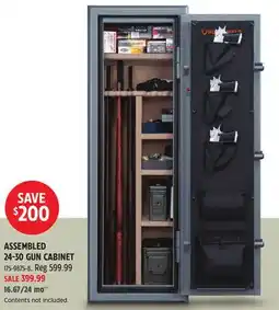 Canadian Tire ASSEMBLED 24-30 GUN CABINET offer