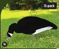 Canadian Tire 16. BLACK & WHITE FLOCKED GOOSE DECOYS, 13-PK offer