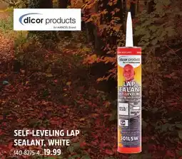 Canadian Tire SELF-LEVELING LAP SEALANT, WHITE offer