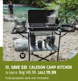 Canadian Tire CALEDON CAMP KITCHEN offer