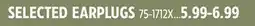 Canadian Tire SELECTED EARPLUGS offer