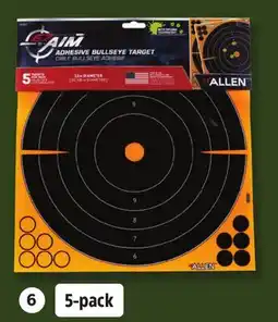 Canadian Tire BULLSEYE EZ AIM SHOOTING TARGETS offer