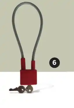 Canadian Tire GUN CABLE LOCK WITH KEY offer