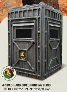 Canadian Tire 4-SIDED HARD-SIDED HUNTING BLIND THICKET offer