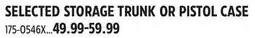 Canadian Tire SELECTED STORAGE TRUNK OR PISTOL CASE offer