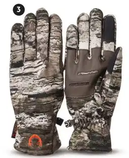 Canadian Tire MEN'S HEAT BOOST TECH HUNTING GLOVES M/L or L/XL offer