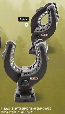 Canadian Tire KOLPIN RATCHETING RHINO GRIP offer