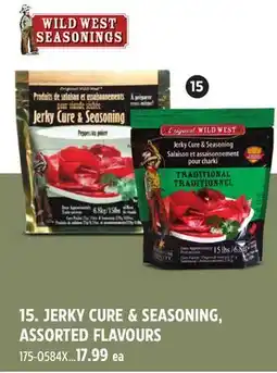 Canadian Tire JERKY CURE & SEASONING, ASSORTED FLAVOURS offer