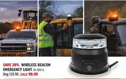 Canadian Tire WIRELESS BEACON EMERGENCY LIGHT offer