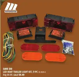 Canadian Tire LED BOAT TRAILER LIGHT KIT, 11-PC offer