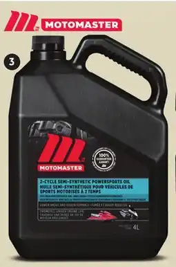 Canadian Tire SEMI-SYNTHETIC 2-STROKE POWERSPORTS OIL offer