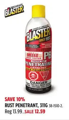 Canadian Tire RUST PENETRANT offer