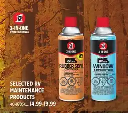 Canadian Tire SELECTED RV MAINTENANCE PRODUCTS offer