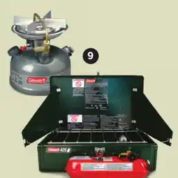 Canadian Tire SELECTED CAMP STOVES offer