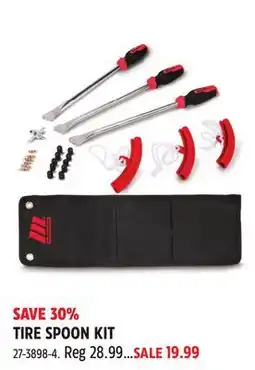Canadian Tire MOTOMASTER TIRE SPOON KIT offer