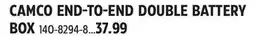 Canadian Tire CAMCO END-TO-END DOUBLE BATTERY BOX offer