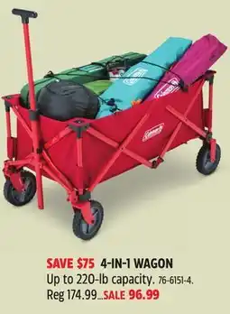 Canadian Tire 4-IN-1 WAGON offer