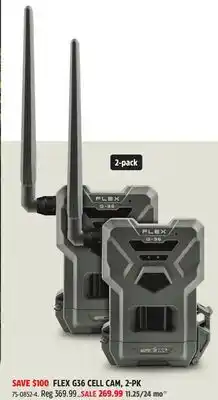 Canadian Tire FLEX G56 CELL CAM, 2-PK offer